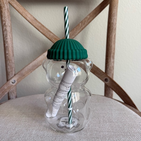 Starbucks bearista clear bear tumbler mug - Picture 2 of 7